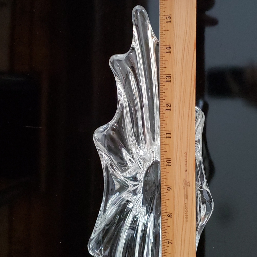 🔥HP🔥VTG Daum, France crystal bowl, signed, large - Picture 4 of 8
